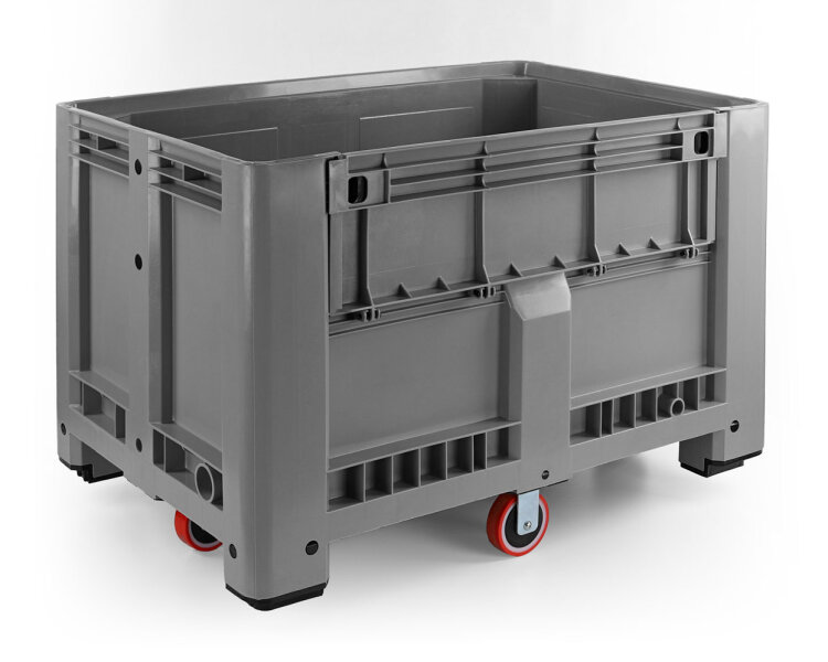 Palettenbox 1200x800x810 mm mit Entnahmeklappe und...