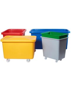 Kunststoff Rollwagen S | blau