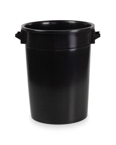 100 Liter Kunststofftonne schwarz