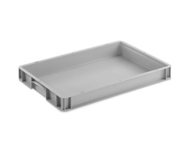 Eurobehälter 600x400x70mm Basicline geschlossen Einzelabnahme