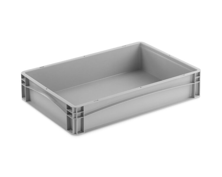 Eurobehälter 600x400x120mm Basicline geschlossen Einzelabnahme