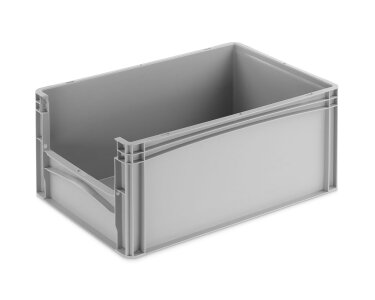 Eurobehälter 600x400x270mm Basicline mit Entnahmeöffnung Einzelabnahme
