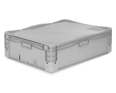 Eurobehälter 800x600x220mm Basicline plus geschlossen Einzelabnahme