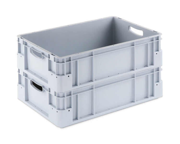 Eurobehälter 600x400x180 mm Silverline