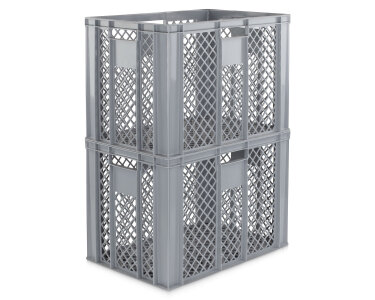 Bäckerkiste 600x400x410mm grau