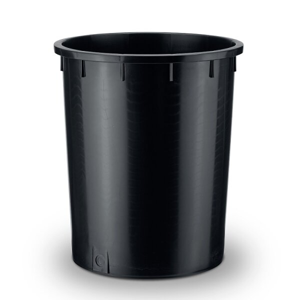 150 Liter Kunststofftonne schwarz