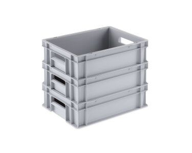 Eurobox 400x300x120mm UNISTA geschlossen Einzelabnahme