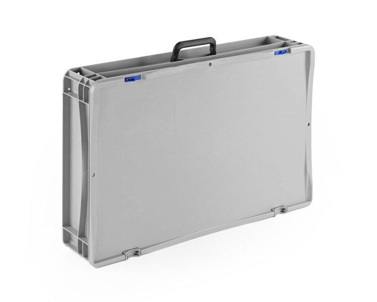 Eurobehälter Koffer 600x400x133mm mit einem Griff