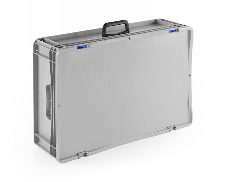 Eurobehälter Koffer 600x400x183mm mit einem Griff