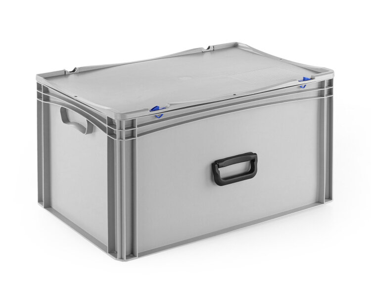 Eurobehälter Koffer 600x400x333mm mit einem Griff