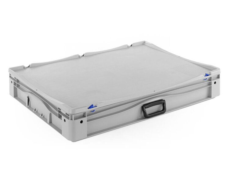 Eurobehälter Koffer 800x600x133mm mit einem Griff