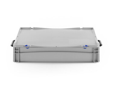 Eurobehälter Koffer 600x400x133mm mit zwei Griffen