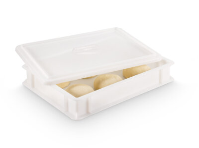 Pizzaballenbox 400x300x70mm | 1 Gusto, 1 Deckel