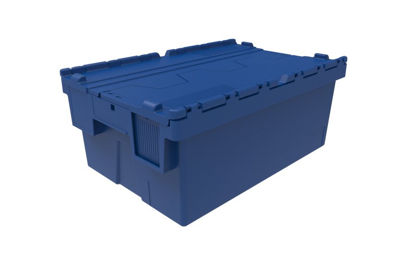Mehrweg-Stapelbehälter, LxBxH 600 x 400, blau,...