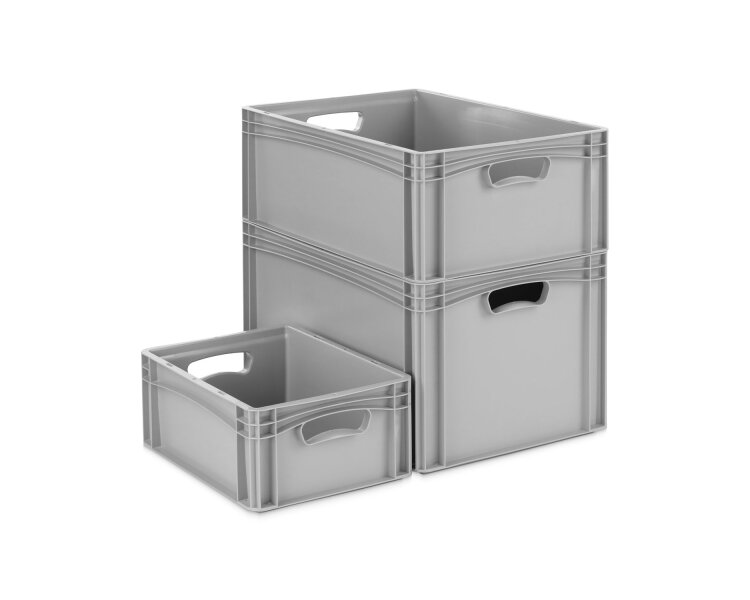Eurobox 3-er Set | 600x400 mm + 400x300 mm