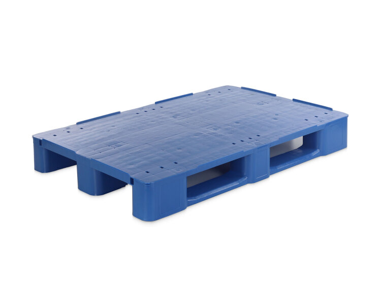 Europalette 1200x800x145mm Blau-Einzelabnahme