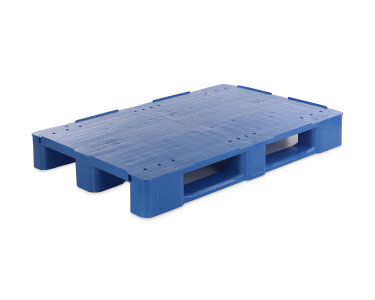 Europalette 1200x800x145mm Blau-Einzelabnahme