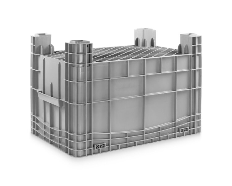 IDABOX XL 1040x640x670 mm | ohne Fußkappe grau