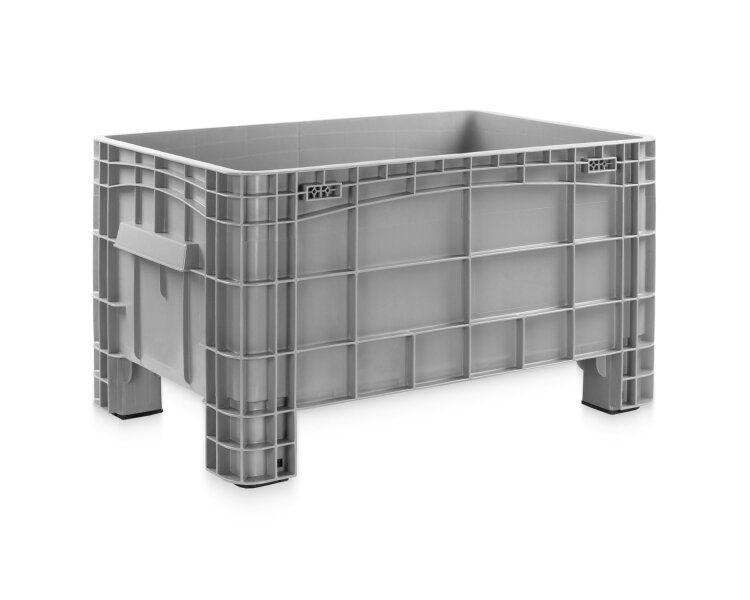 IDABOX L Großbehälter 1040x640x550 mm kein Deckel mit Fußkappe