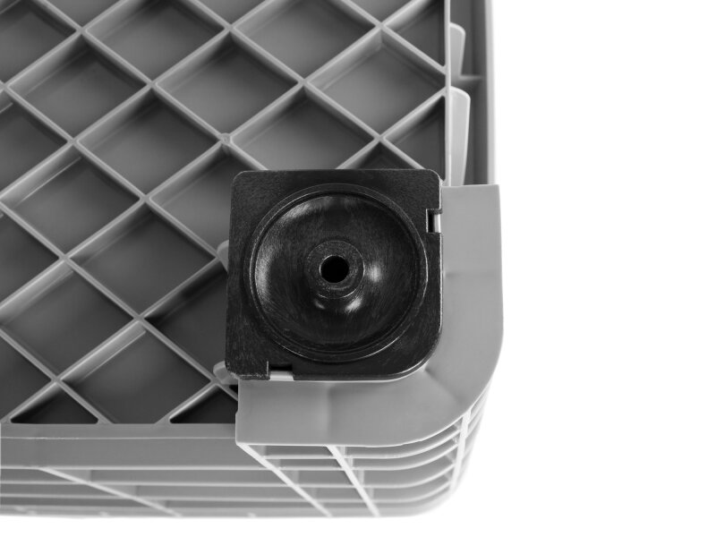 IDABOX L Großbehälter 1040x640x550 mm kein Deckel mit Fußkappe