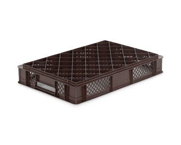Bäckerkiste 600x400x90mm - braun