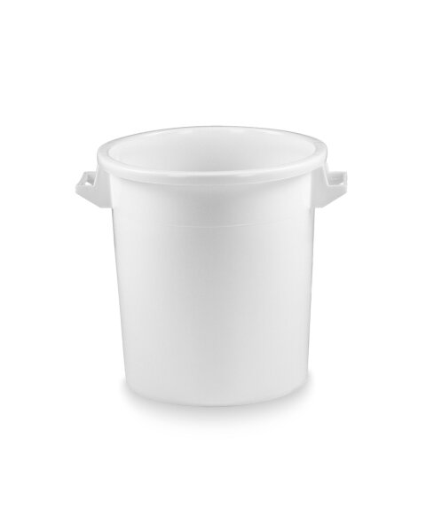 50 Liter Kunststofftonne weiß