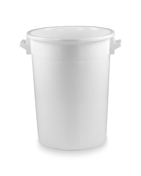 100 Liter Kunststofftonne weiß