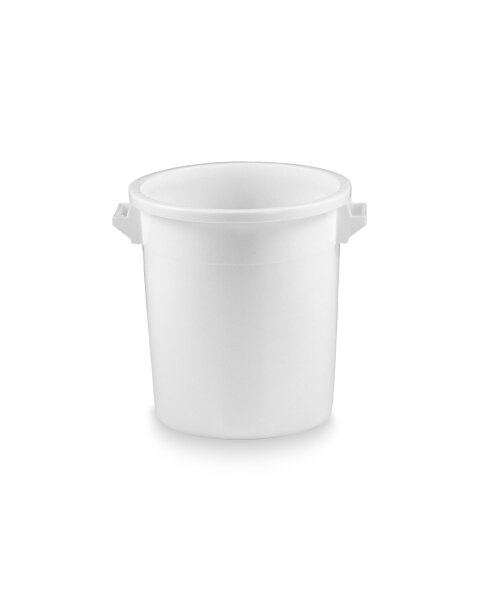 35 Liter Kunststofftonne weiß