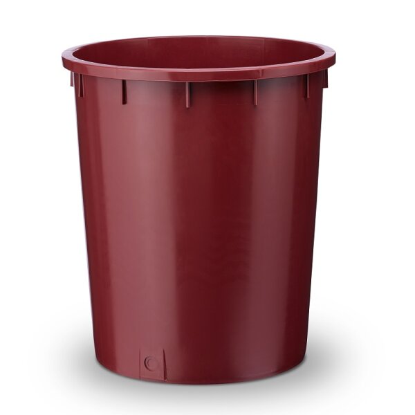 150 Liter Kunststofftonne weinrot
