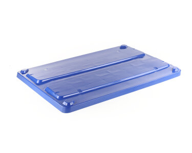 Palettenboxendeckel 1200x800mm blau